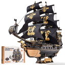 海賊船 ROKR 3Dパズル 立体パズル 大人向け 難しい帆船モデルの魅力
